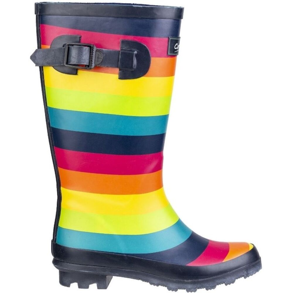 Cotswold Children/Kids Rainbow Wellington Boots / Multicolored